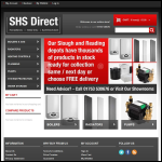 Screen shot of the Slough Heating Supplies Ltd website.