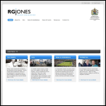 Screen shot of the RG Jones Sound Engineering Ltd website.