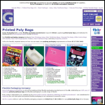 Screen shot of the Greys Packaging Ltd website.