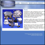 Screen shot of the Progressive Engineering (Ashton-under-lyne) Ltd website.
