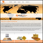 Screen shot of the Global Invacom Ltd website.