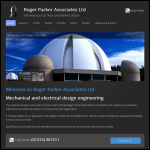 Screen shot of the Roger Parker Associates website.
