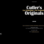 Screen shot of the Cutler Fred Manufacturing Trimmers website.
