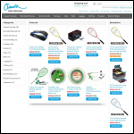 Screen shot of the Climax Pro-squash Ltd website.
