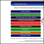 Screen shot of the Electrofit Zapi Ltd website.