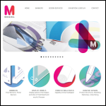 Screen shot of the Media Mill Ltd website.