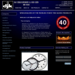 Screen shot of the D J Kilpatrick & Co. Ltd website.