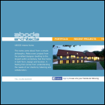 Screen shot of the Abode Architects LLP website.
