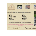 Screen shot of the Lakeside Buckingham Stone (Limited) website.