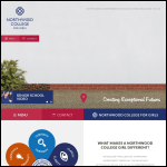 Screen shot of the Northwood College Educational Foundation Ltd website.