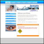 Screen shot of the Sevenoaks Water Softeners website.