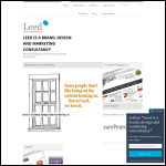 Screen shot of the Leed Ltd website.