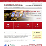 Screen shot of the Aerospace Support International website.