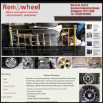 Screen shot of the Renowheel website.