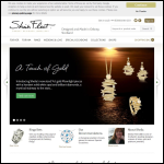 Screen shot of the Sheila Fleet Jewellery website.