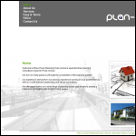 Screen shot of the Plan-ii Precision Engineers website.