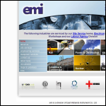 Screen shot of the East Midlands Instrument Co. Ltd website.