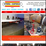 Screen shot of the Hydra-Capsule Ltd website.