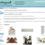 Screen shot of the Scarthingwell Replicas website.