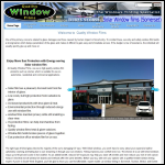 Screen shot of the Quality Window Films website.