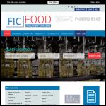 Screen shot of the Food Industry Careers website.