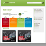 Screen shot of the Iletec Computer Solutions website.