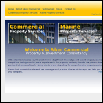 Screen shot of the Aiken Commercial Ltd website.