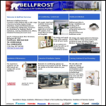 Screen shot of the Bellfrost Services Ltd website.