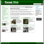 Screen shot of the Forest of Dean District Council website.
