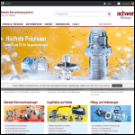 Screen shot of the Schwer Fittings Ltd website.