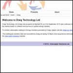 Screen shot of the Draig Technology Ltd website.