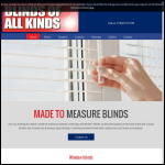 Screen shot of the Blinds of All Kinds website.