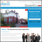 Screen shot of the Abacus Business Sales Ltd website.