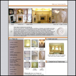 Screen shot of the Ornate Plaster website.