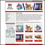 Screen shot of the British Packaging website.