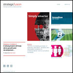 Screen shot of the Strategic Fusion Ltd website.
