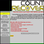 Screen shot of the County Recovery Ltd website.
