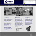 Screen shot of the Delta Tooling (Horsham) Ltd website.