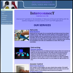 Screen shot of the Interconnect website.