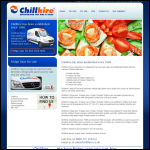 Screen shot of the Chillhire website.