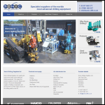 Screen shot of the Sonic Drilling Ltd website.