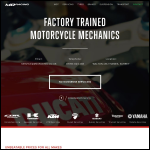 Screen shot of the Md Racing website.