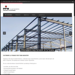 Screen shot of the Premier Fastener Systems website.