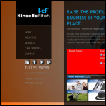 Screen shot of the Kinsella Fitch Ltd website.