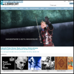Screen shot of the Lebrecht Photo Library website.