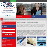 Screen shot of the Tudor Employment Agency website.