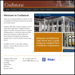 Screen shot of the Craftstone 2000 Ltd website.