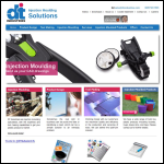 Screen shot of the DT Industries Ltd website.