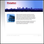 Screen shot of the Dunphys Ltd website.