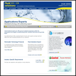 Screen shot of the Fluid Solutions (Europe) Ltd website.
